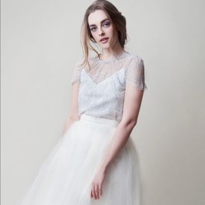 Alexandra Grecco Pale Grey Slip